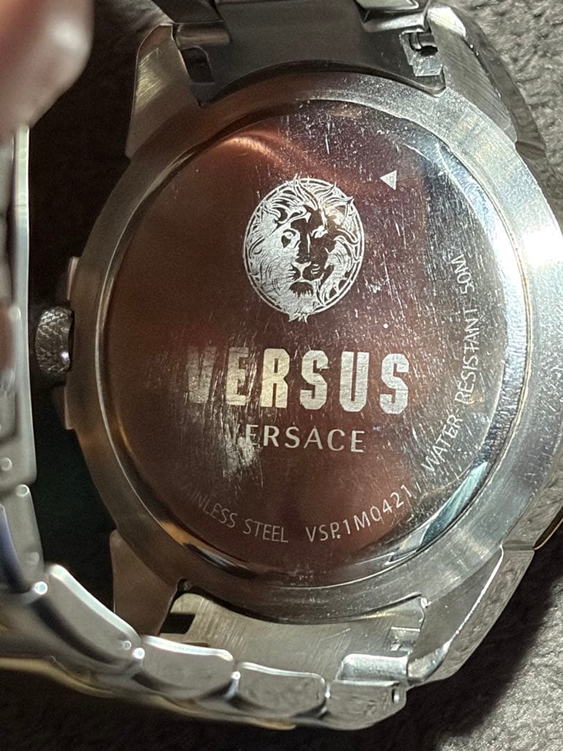 Versace VSP.1MQ421 シルバー/ゴールド 動作品 — image 3
