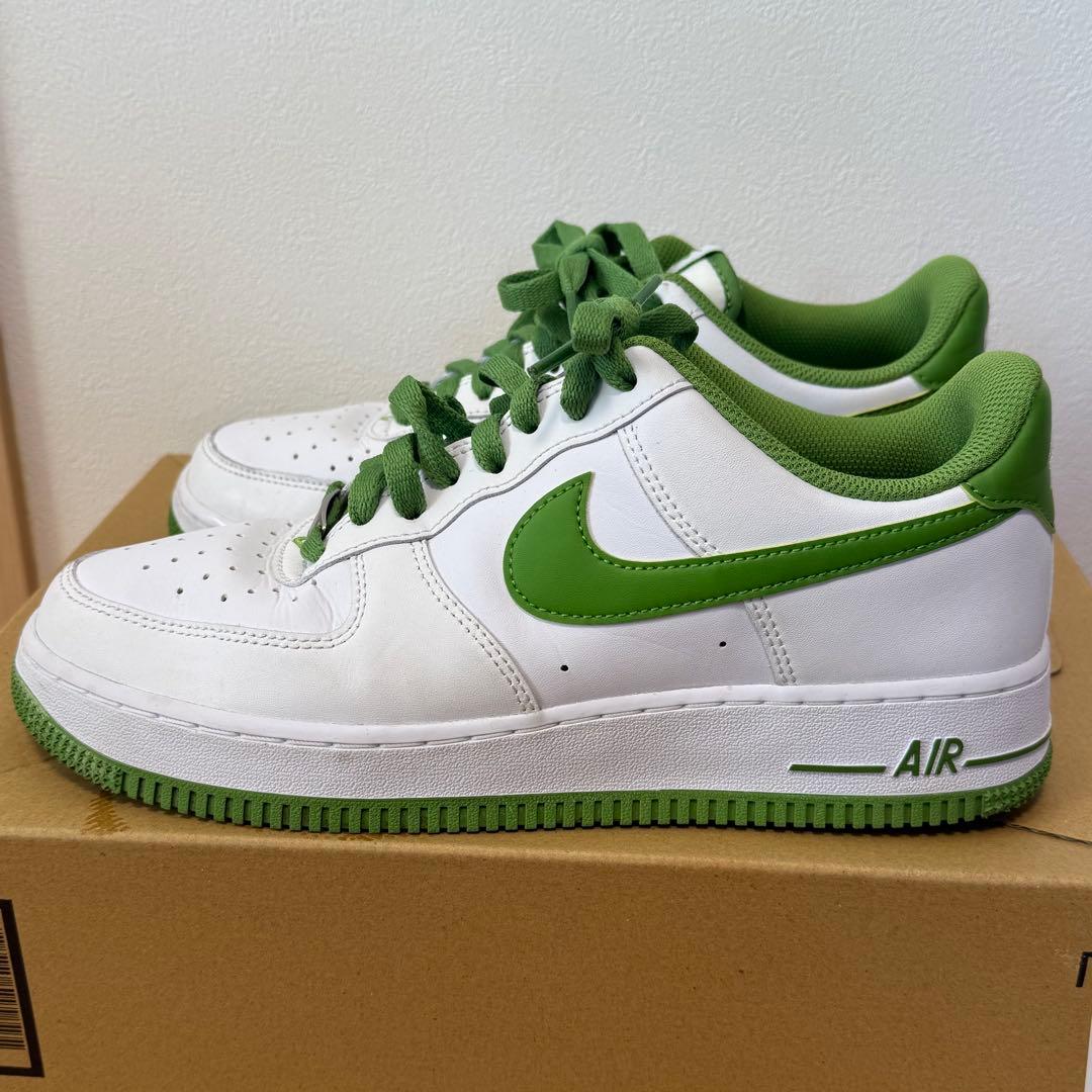 NIKE AIR FORCE 1 LOW ホワイト グリーン 26.5cm — image 2