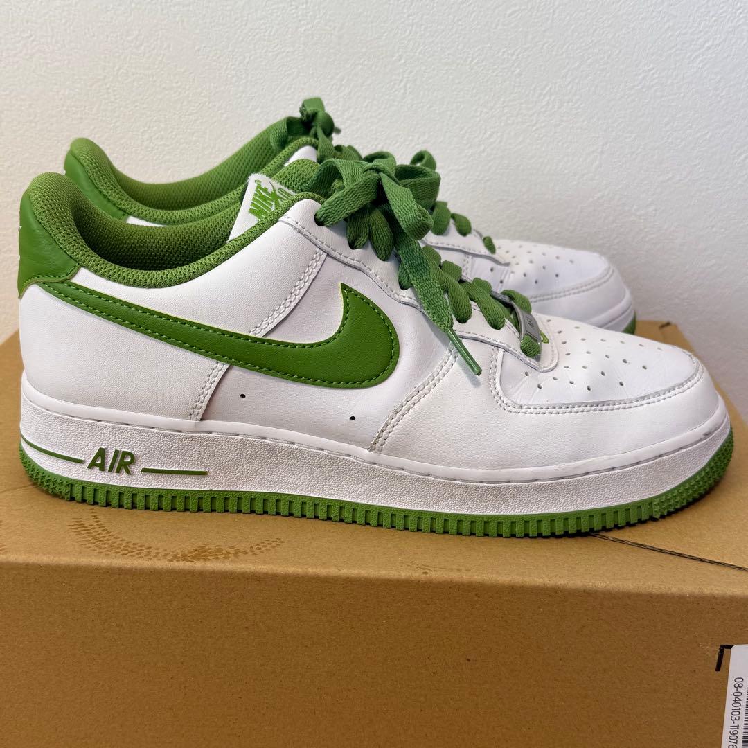 NIKE AIR FORCE 1 LOW ホワイト グリーン 26.5cm — image 4