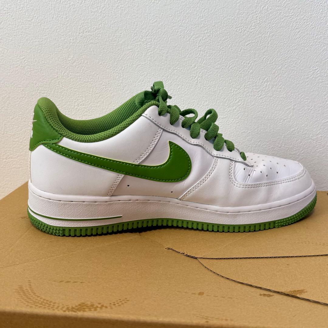 NIKE AIR FORCE 1 LOW ホワイト グリーン 26.5cm — image 5