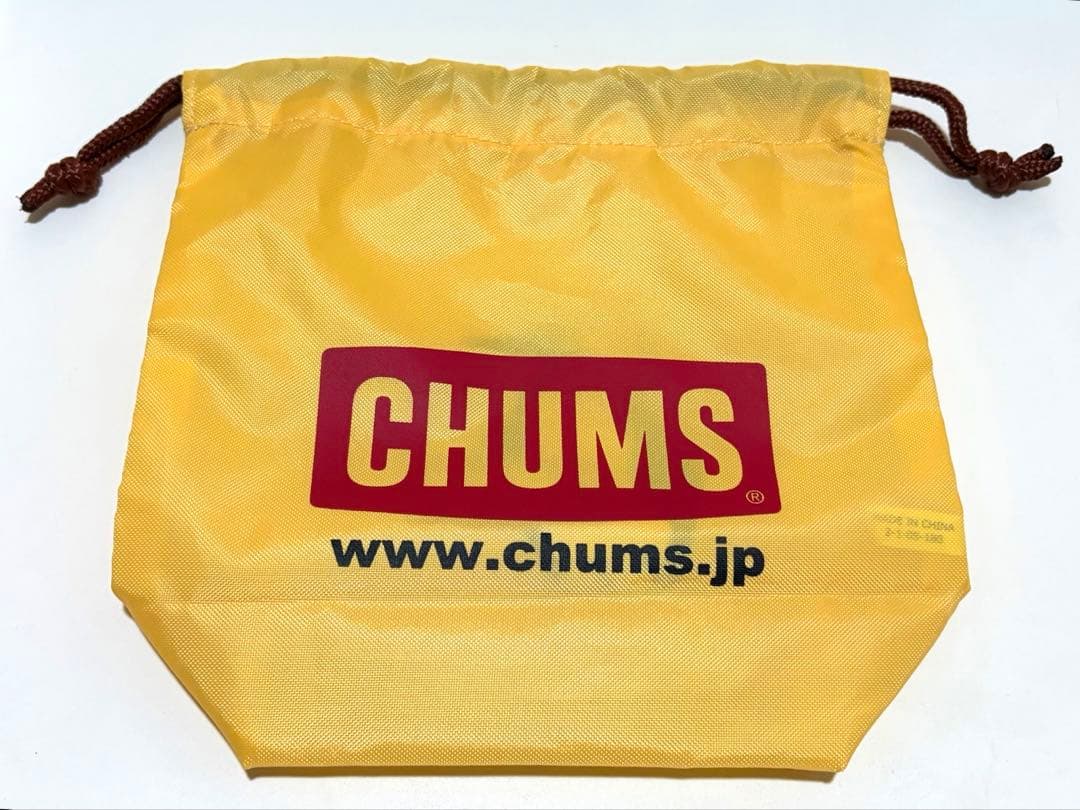 CHUMS 巾着袋 イエロー ブービーバード — image 3