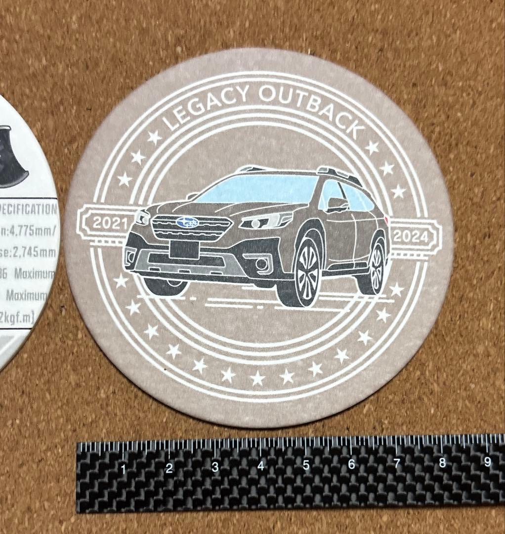 SUBARU コースター　2枚 — image 3