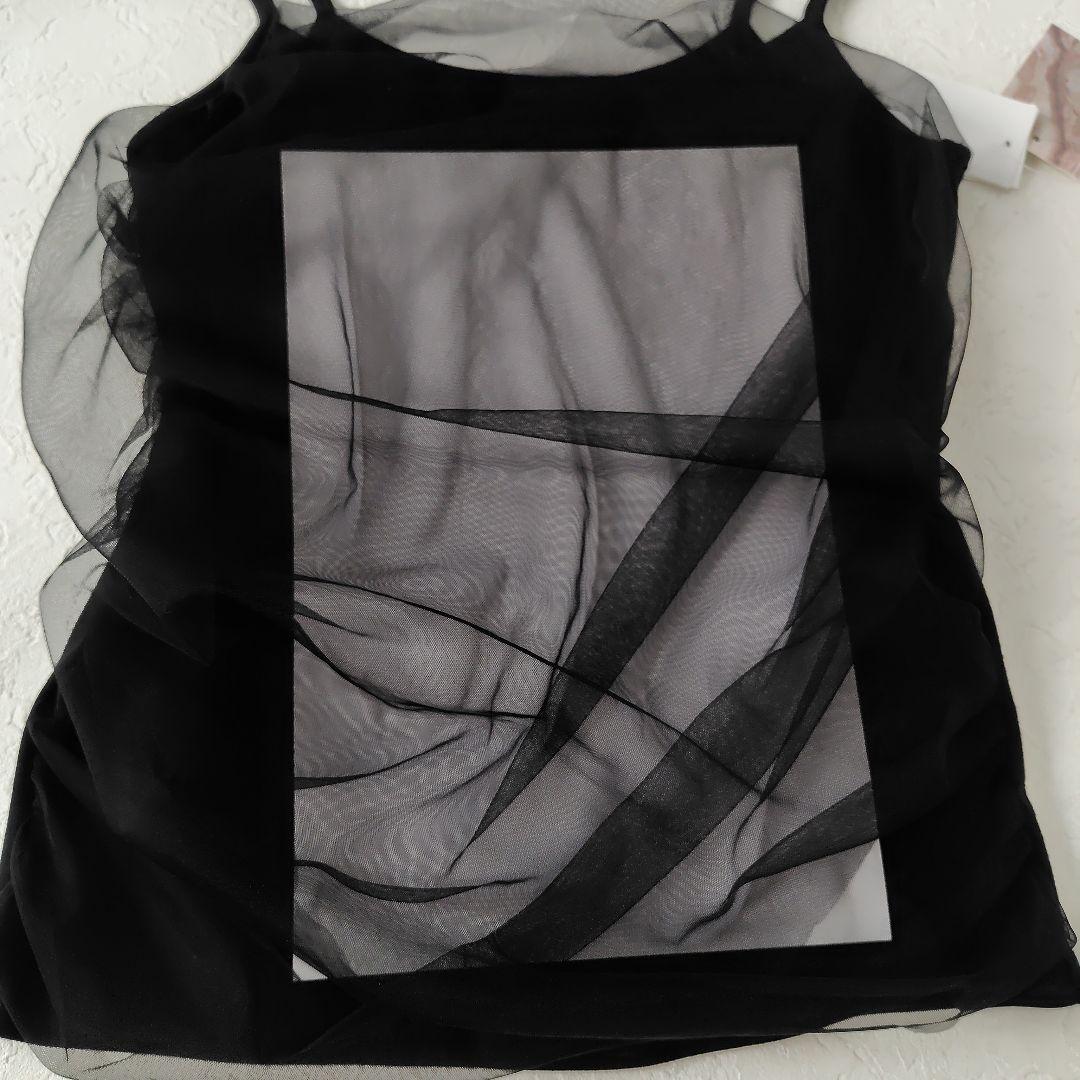 LUNACION ブラック キャミソール 未使用品 M — image 2