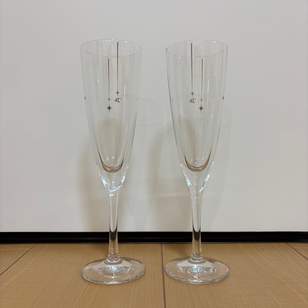 【新品未使用】4℃ ペアグラス 2個セット 箱付き — image 2