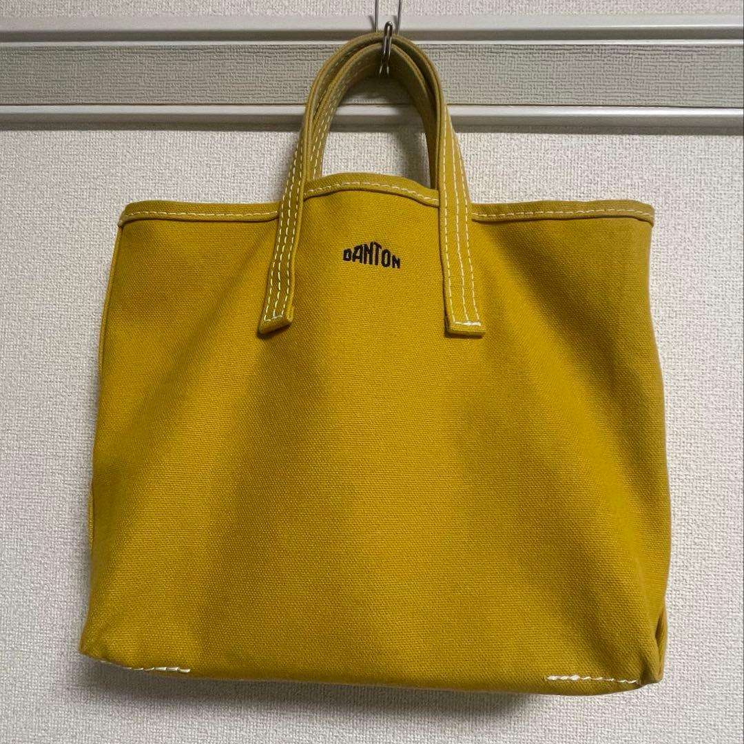 値下げ↓ダントン✅キャンバストート⭐️DKYELLOW⭐️定価9350円 — image 2