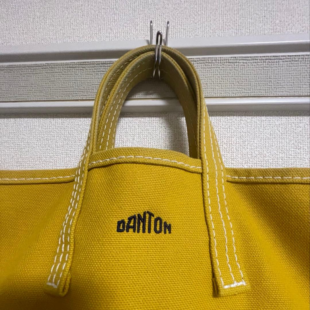 値下げ↓ダントン✅キャンバストート⭐️DKYELLOW⭐️定価9350円 — image 3