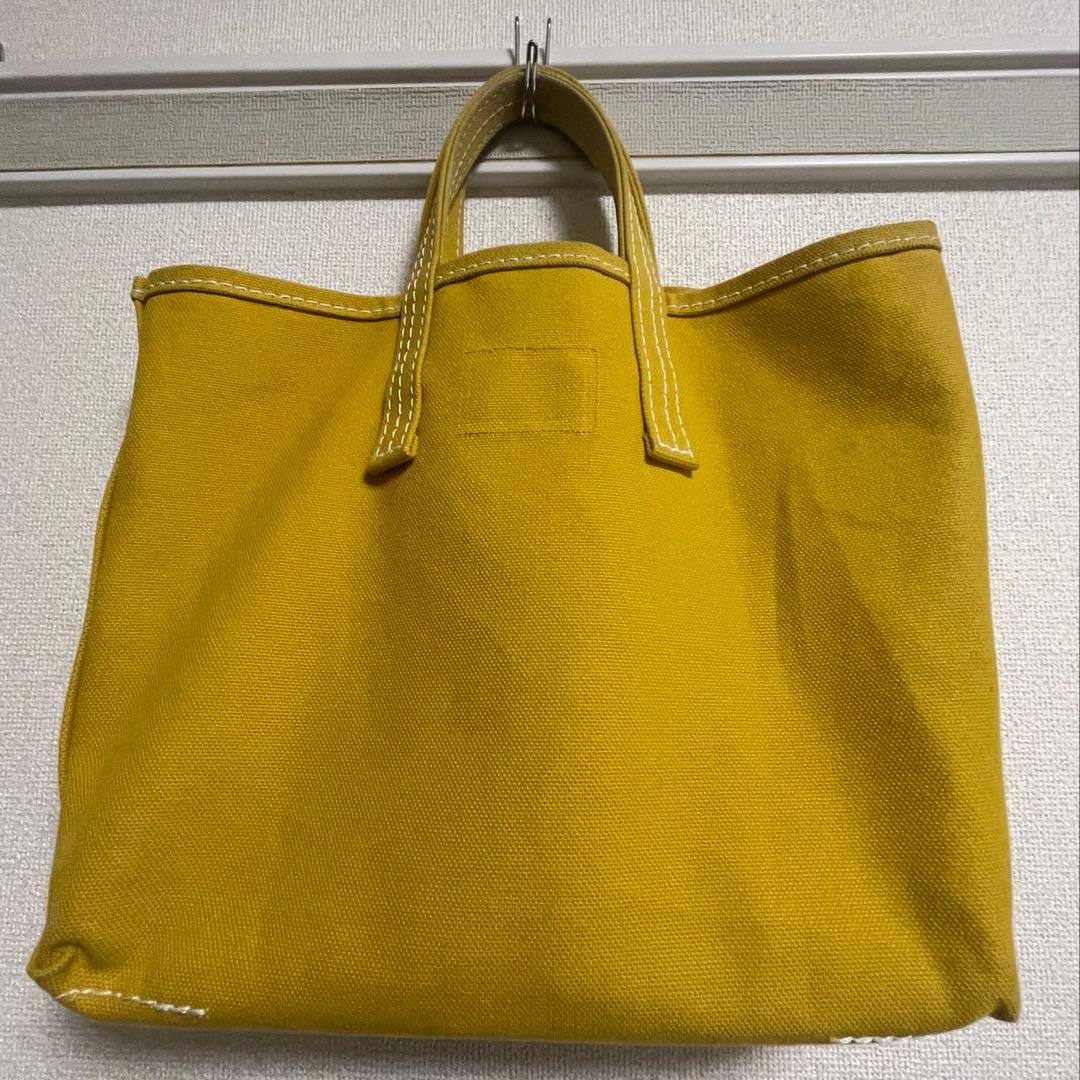 値下げ↓ダントン✅キャンバストート⭐️DKYELLOW⭐️定価9350円 — image 4
