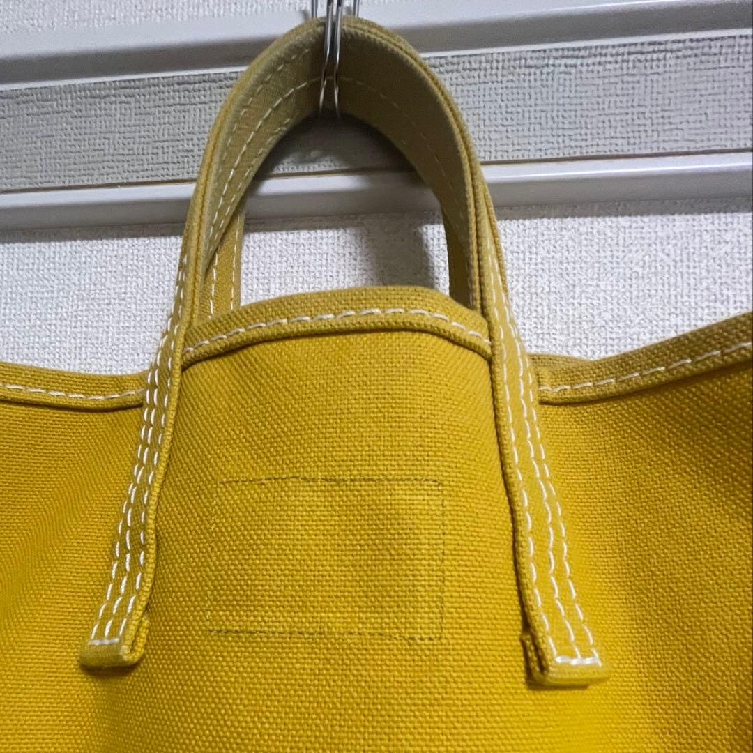 値下げ↓ダントン✅キャンバストート⭐️DKYELLOW⭐️定価9350円 — image 5