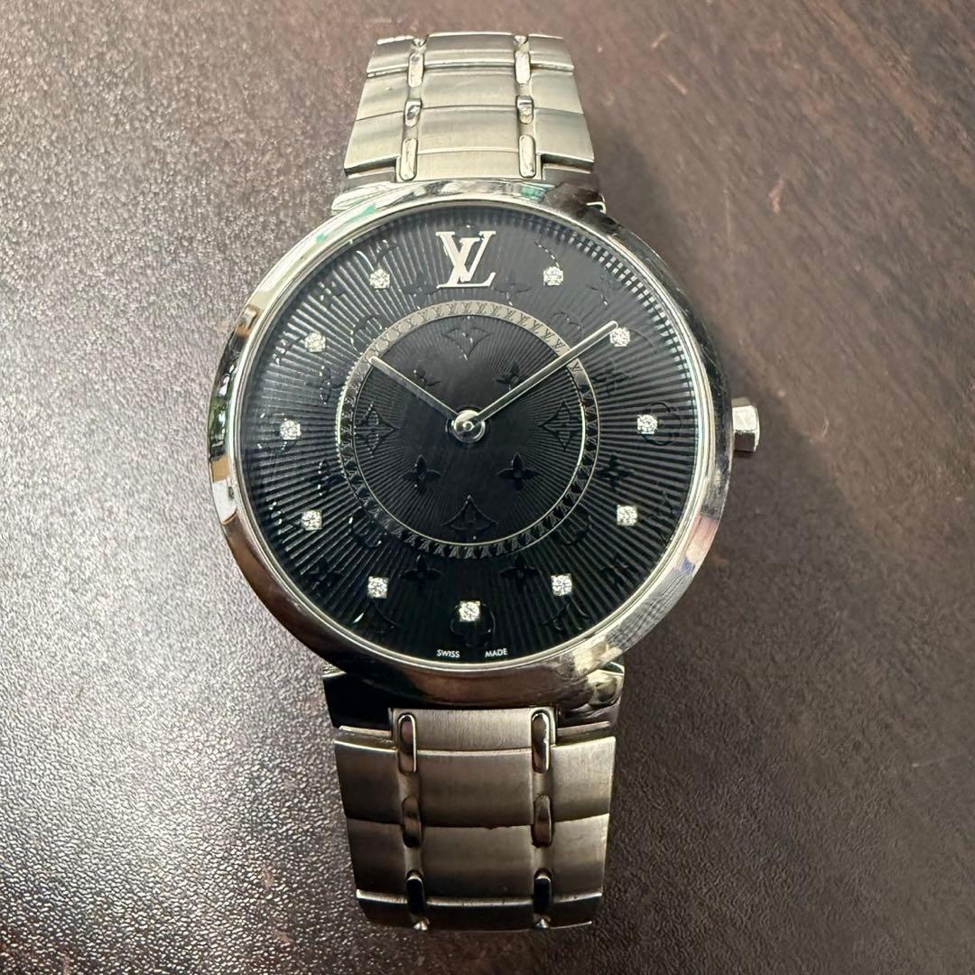 LOUIS VUITTON ルイヴィトン タンブール 腕時計 QZ QA145 — image 2