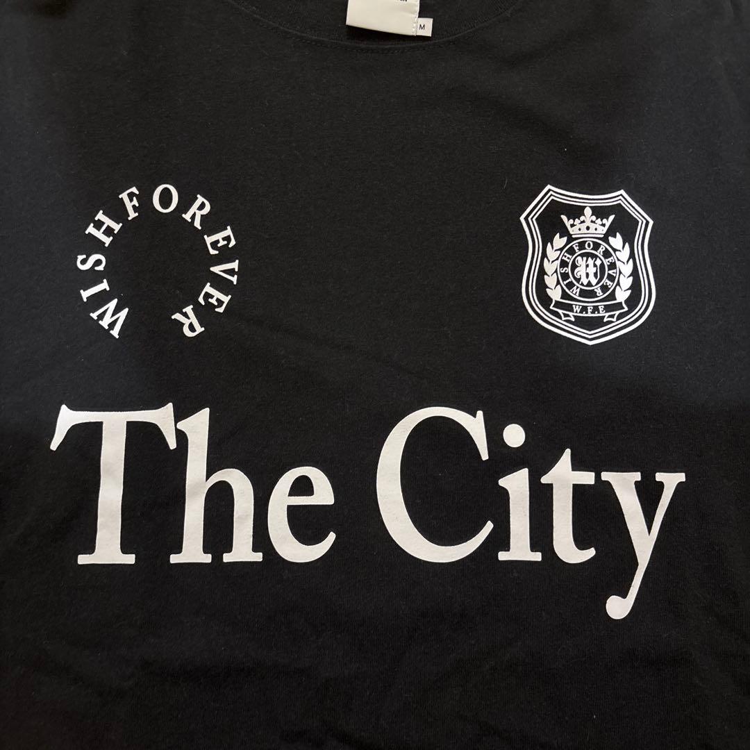 WISH FOREVER The City Tシャツ ブラック M 1〜2回着用 — image 2