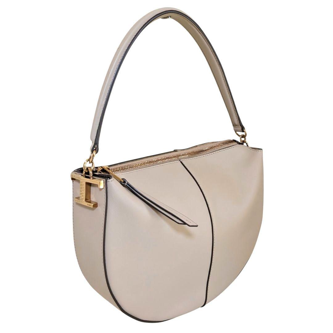 ★新品★ TOD'S トッズ Tcase ベージュ 牛革 2way ハンドバッグ — image 2