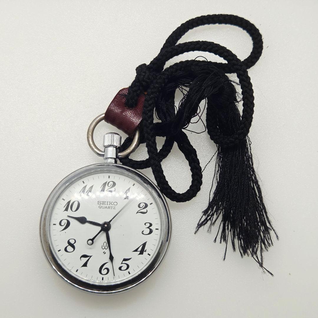 SEIKO 7550-0010 鉄道時計 懐中時計 国鉄 ヴィンテージ 稼働品 — image 2
