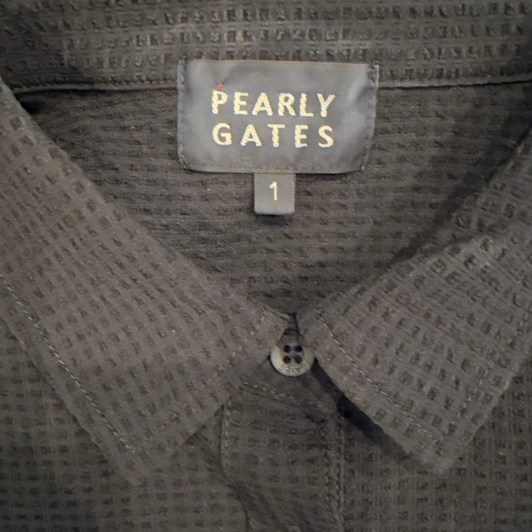 PEARLY GATES ポロシャツ ブラック サイズ1 — image 3
