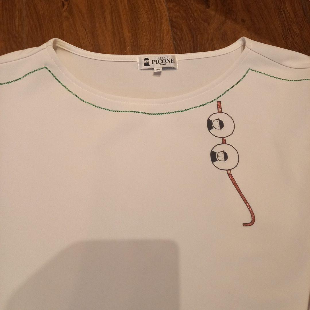 STUDIO PICONE 長袖 カットソー ホワイト — image 3