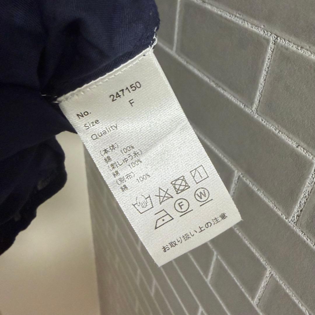 BOYS' ROOM ネイビー 半袖 ブラウス — image 3