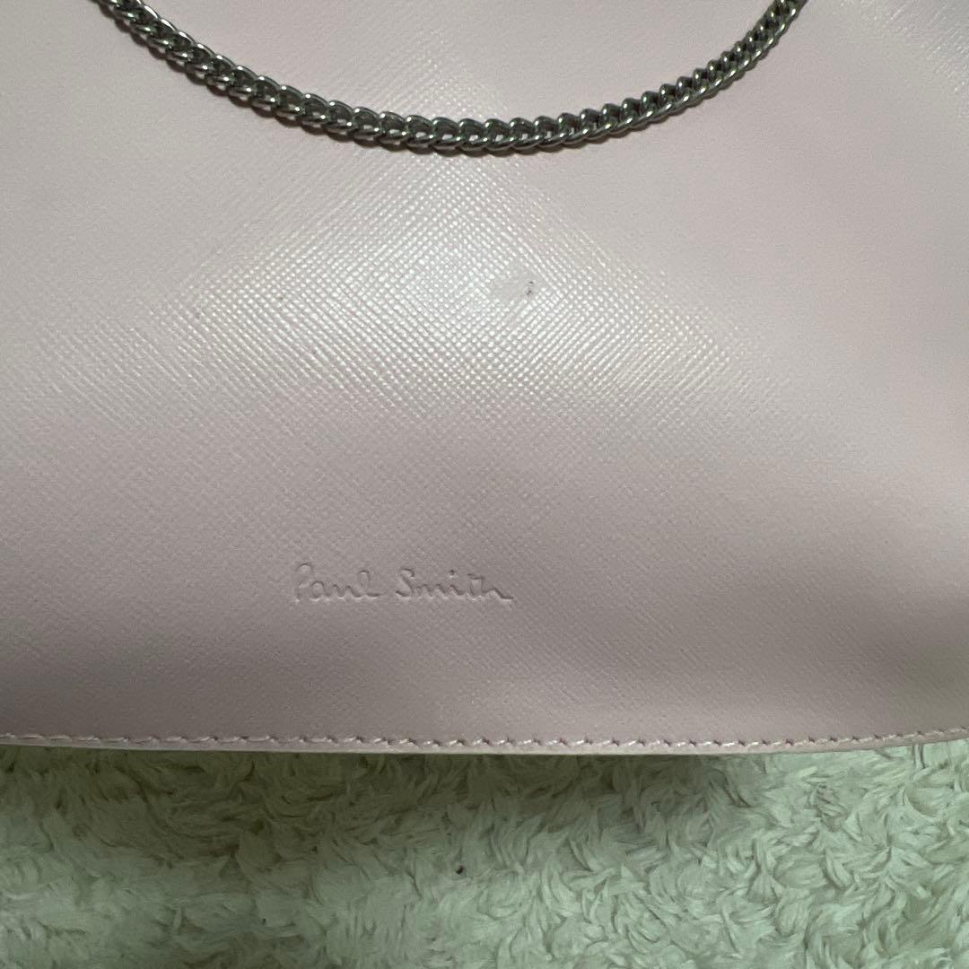ポールスミス　Paul smith ピンク　ハンドバッグ　レザー — image 3