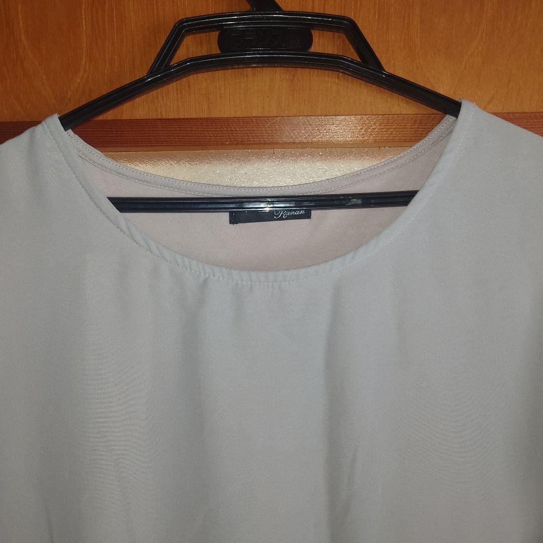 Ranan ラナン 半袖チュニック 完売色グレー — image 5