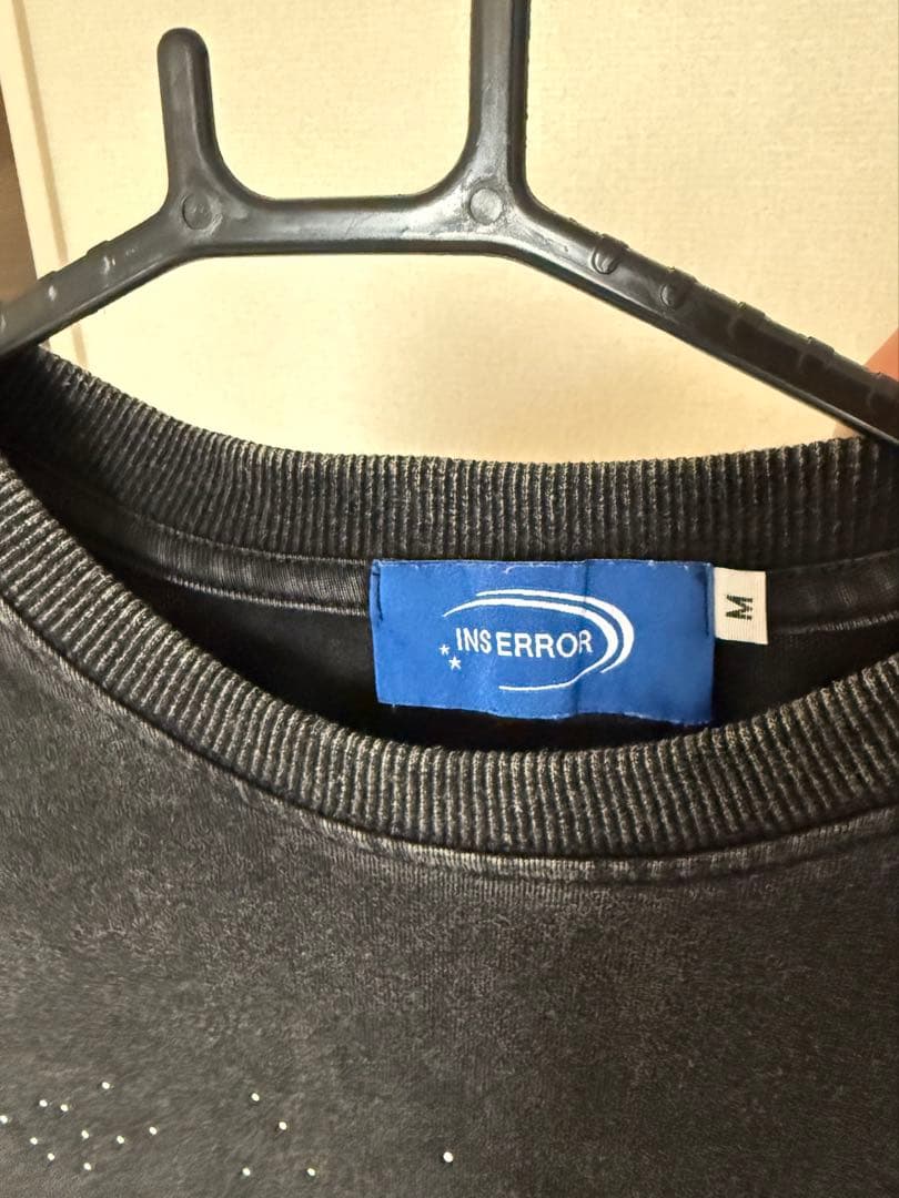 INS.ERROR 古着ビッグTシャツ ブラック M — image 3