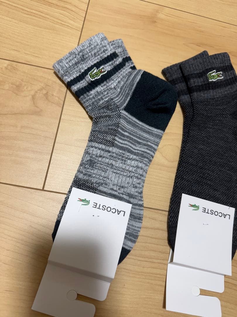 LACOSTEラコステ ソックス4足セット夏用・通気性 25〜27cm一着限リ — image 4