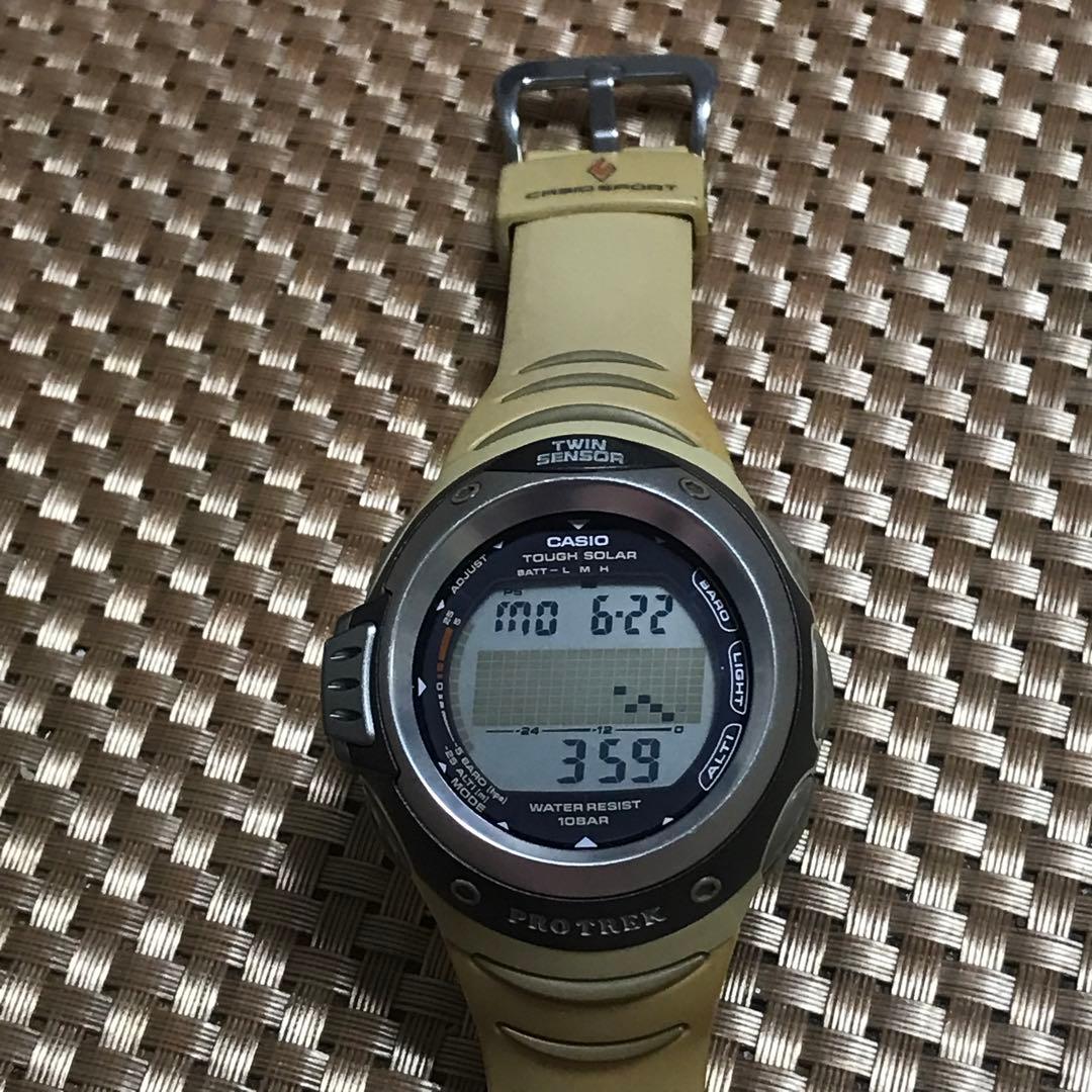 CASIO PROTREK PRG-100J 防水ソーラー メンズ腕時計 — image 3