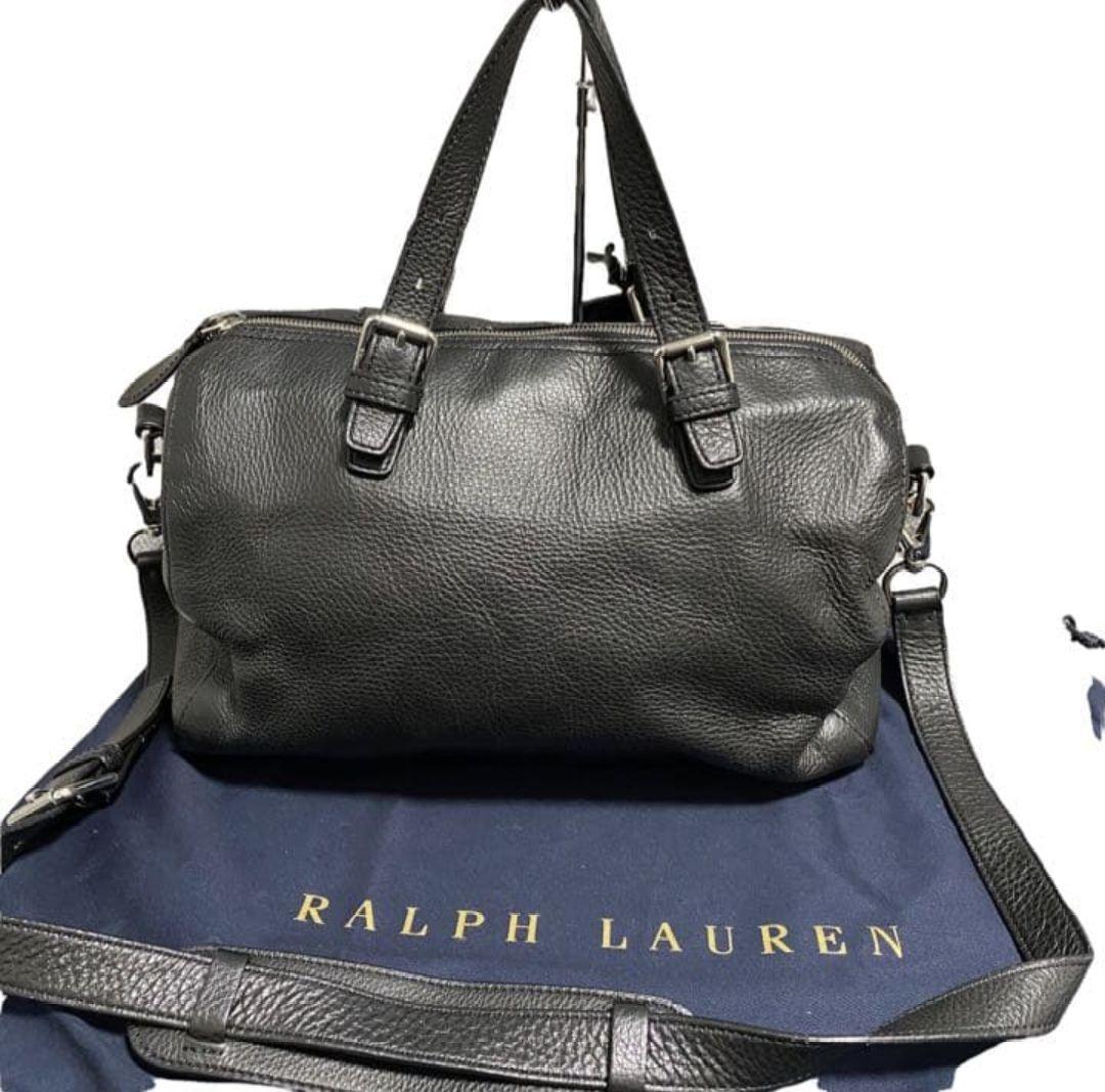美品 RalphLauren 2WAY ミニボストン ギャランティ 保存袋付 — image 2