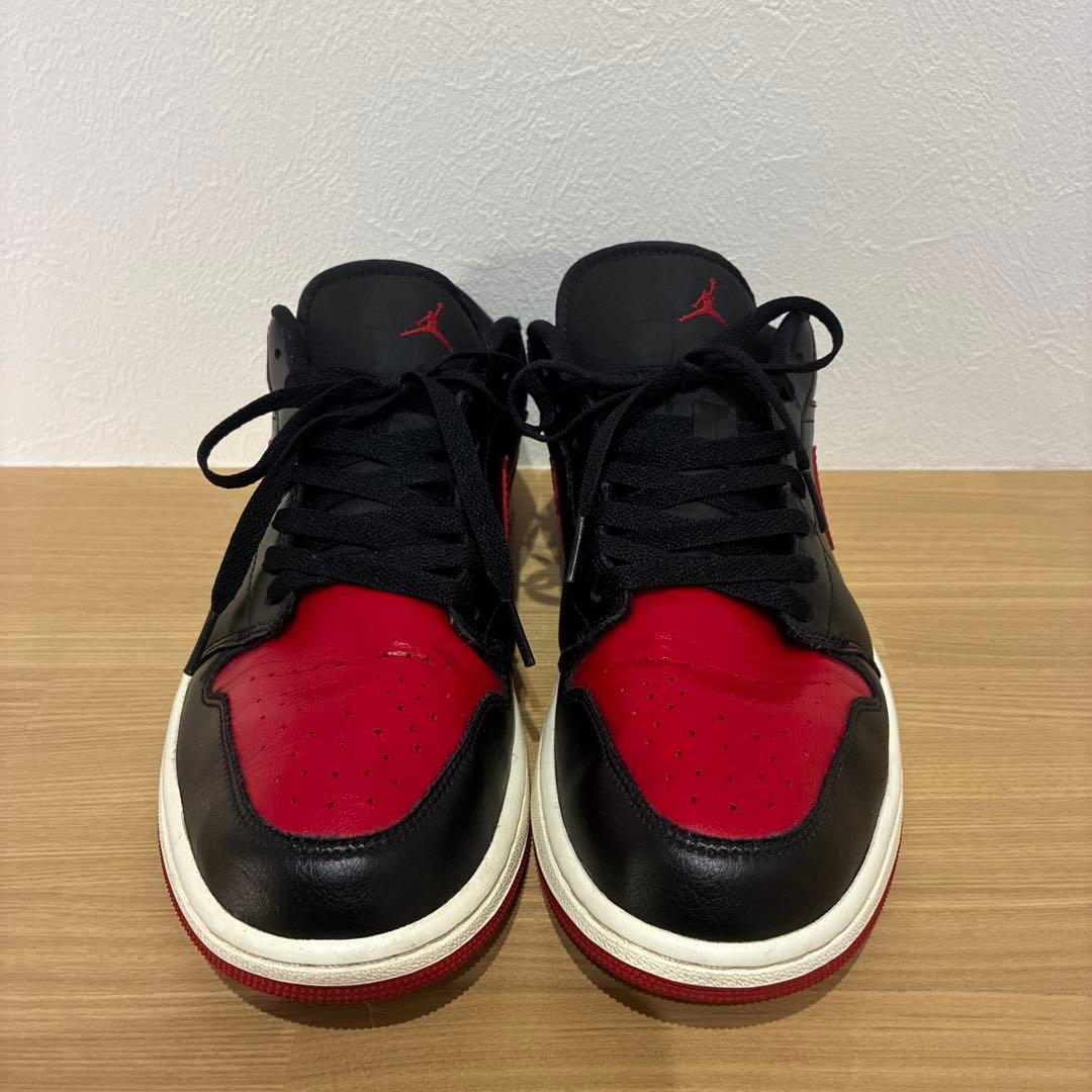 Nike Air Jordan 1 Low "Bred/Sail" 28.5cm — image 2