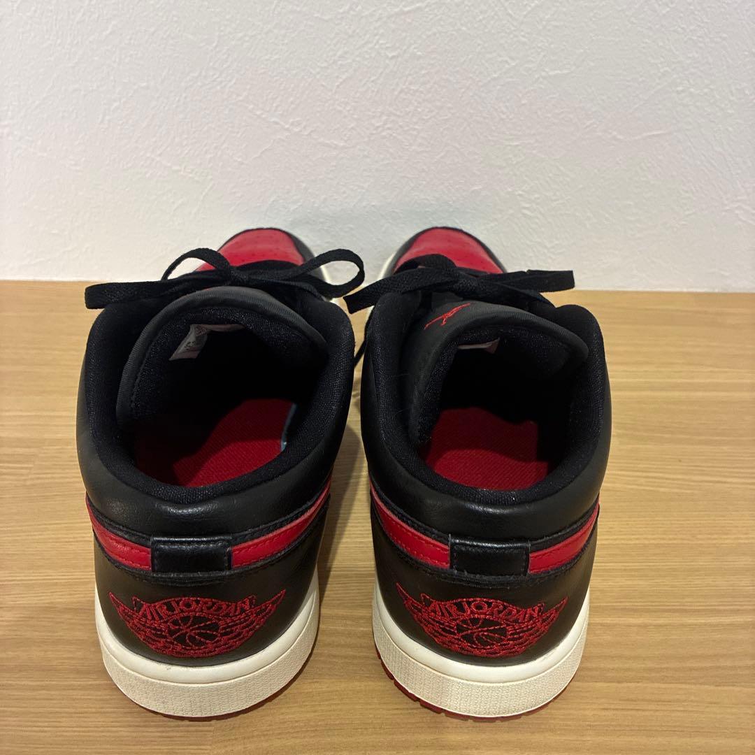 Nike Air Jordan 1 Low "Bred/Sail" 28.5cm — image 3