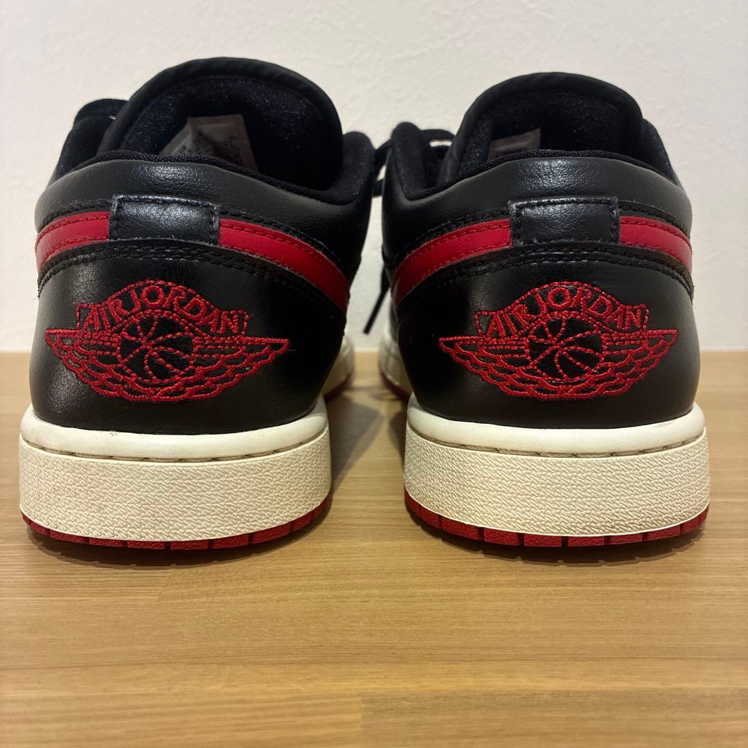 Nike Air Jordan 1 Low "Bred/Sail" 28.5cm — image 4