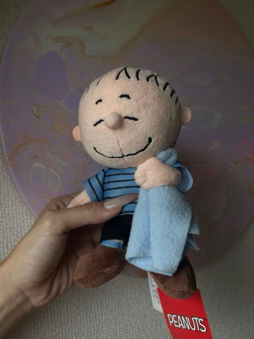 ナカジマコーポレーション　PEANUTS ライナス　サリー　ぬいぐるみ — image 2