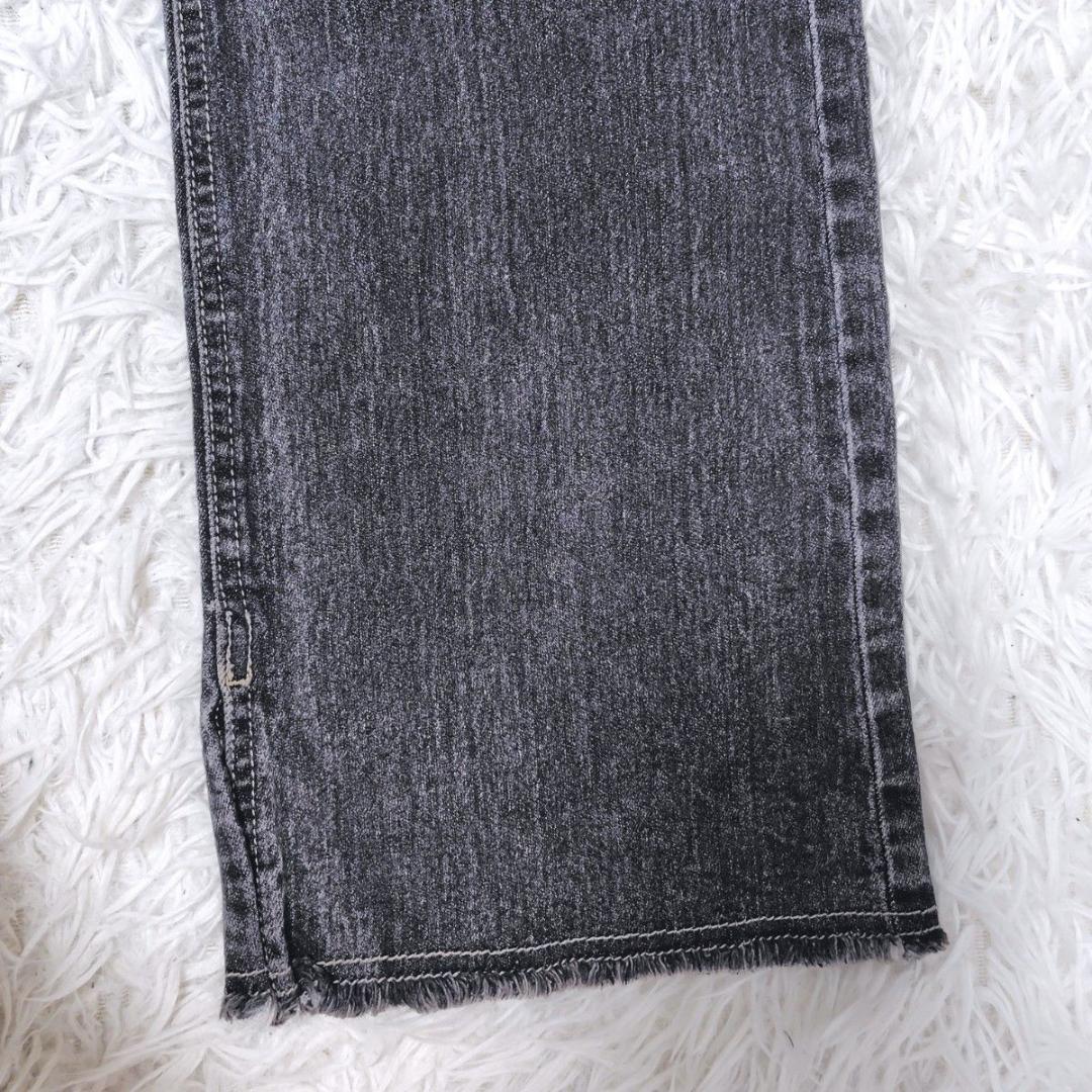◆美品◆ Helm ヘルム M スリットデニムパンツ アッシュブラック — image 5