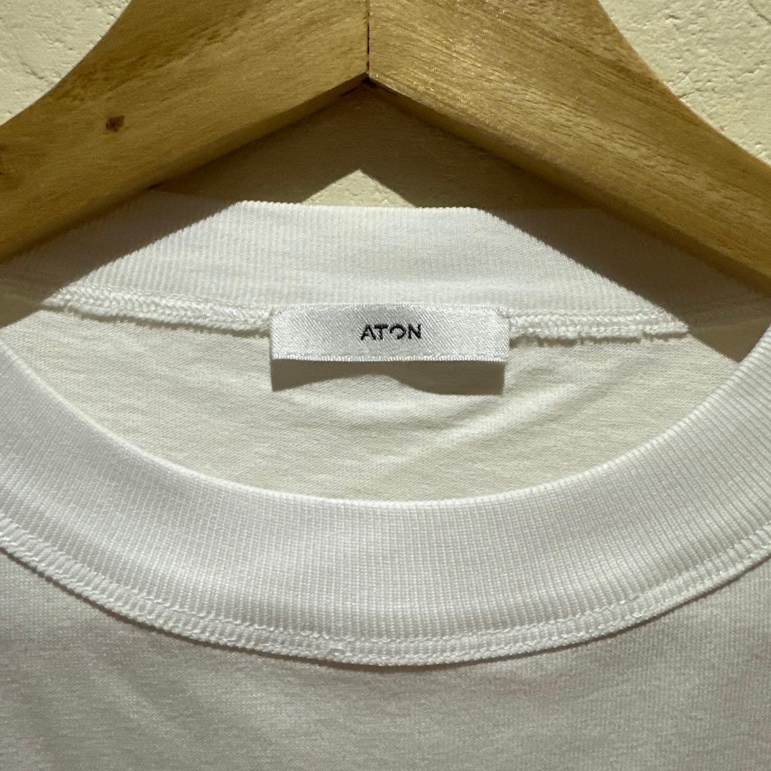 ＜ATON＞オーバーサイズ Tシャツ — image 3