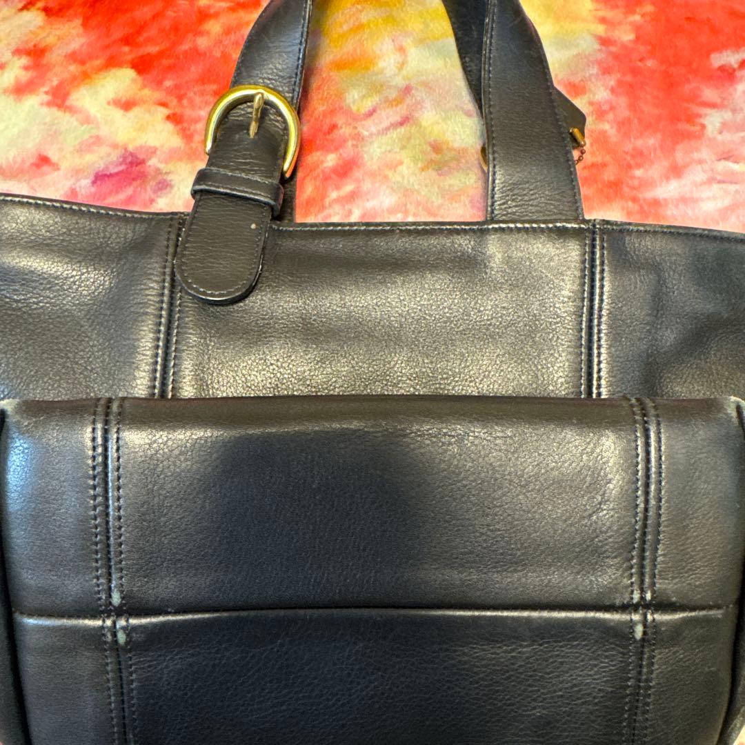 COACH コーチ オールドコーチ ハンドバッグ黒 — image 2