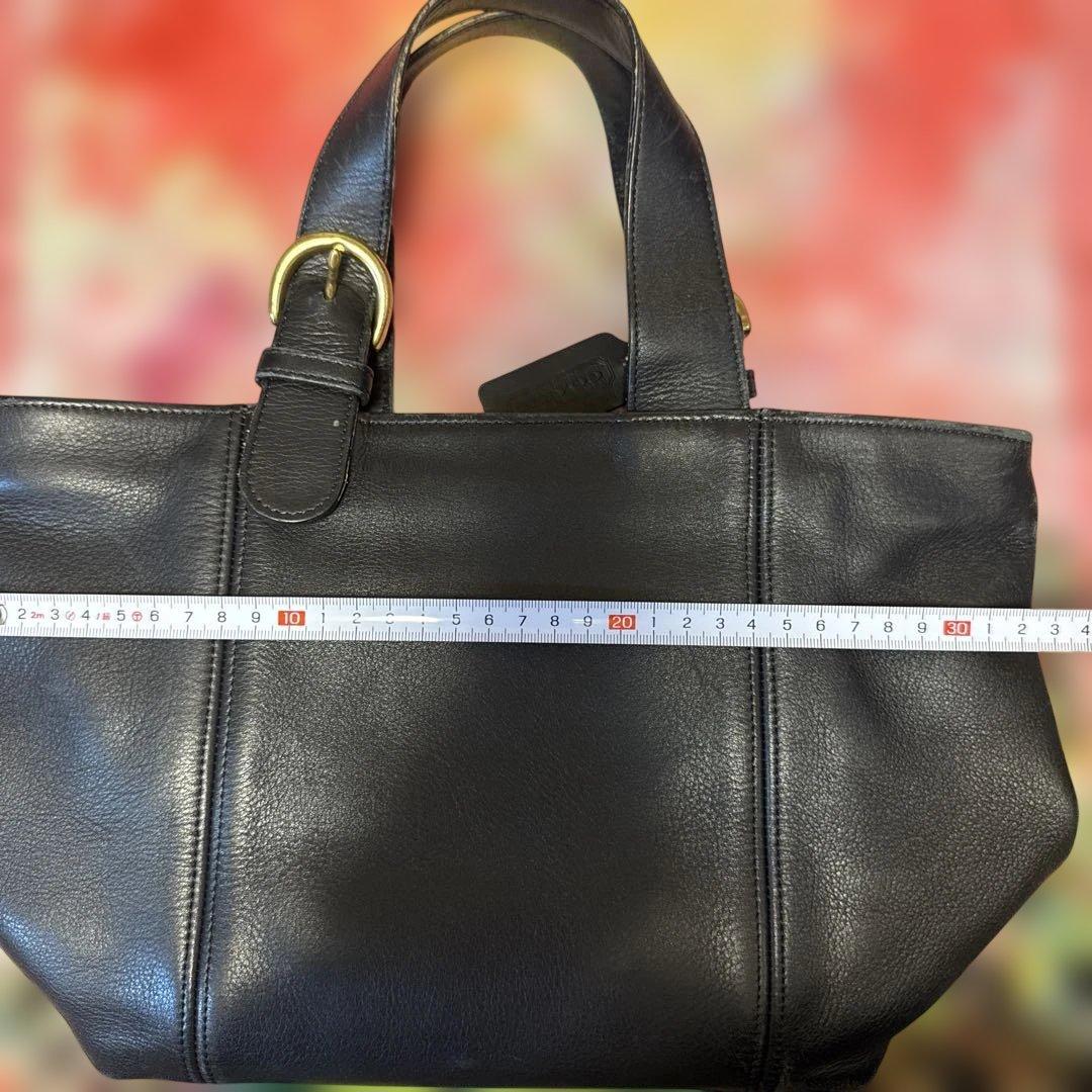 COACH コーチ オールドコーチ ハンドバッグ黒 — image 4