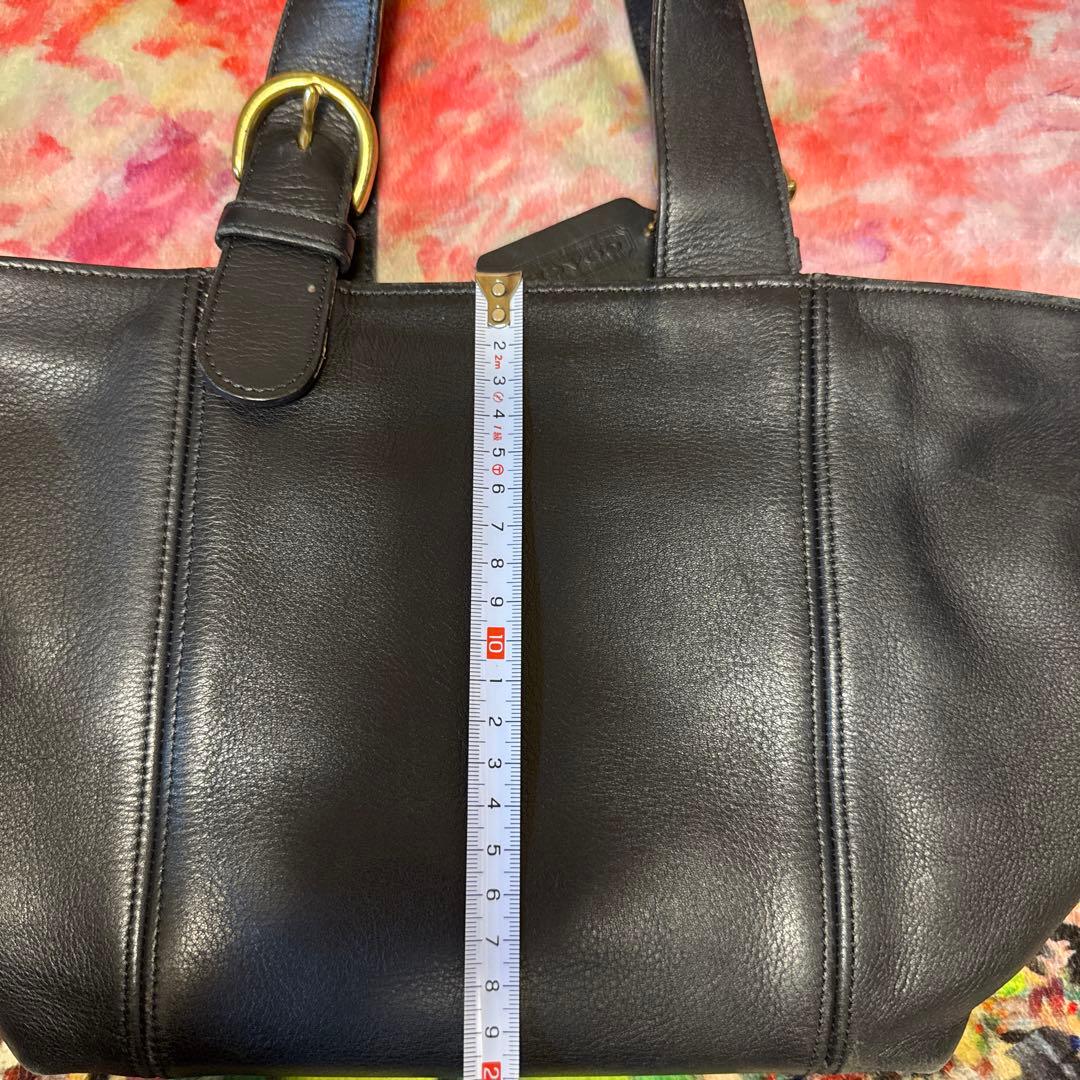 COACH コーチ オールドコーチ ハンドバッグ黒 — image 5