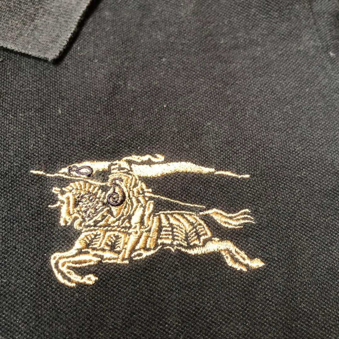 お値下げです‼️BURBERRY 黒 ポロシャツ Sサイズ — image 3
