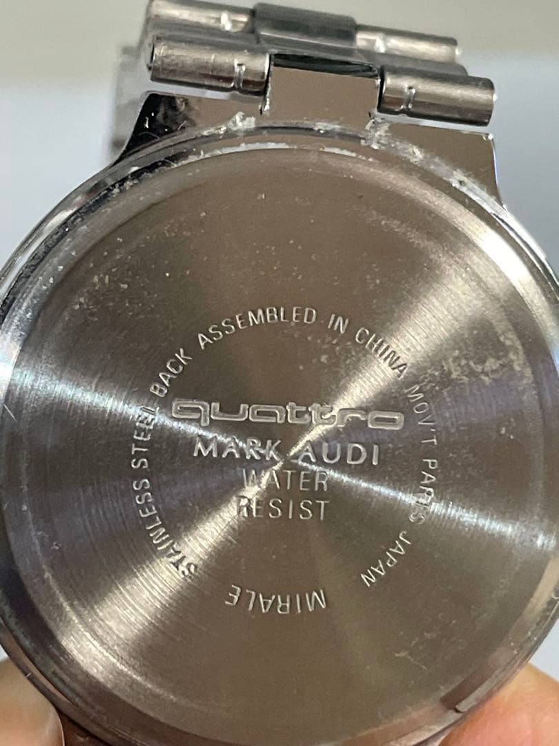 quattro MARK AUDI 腕時計 本体 — image 4