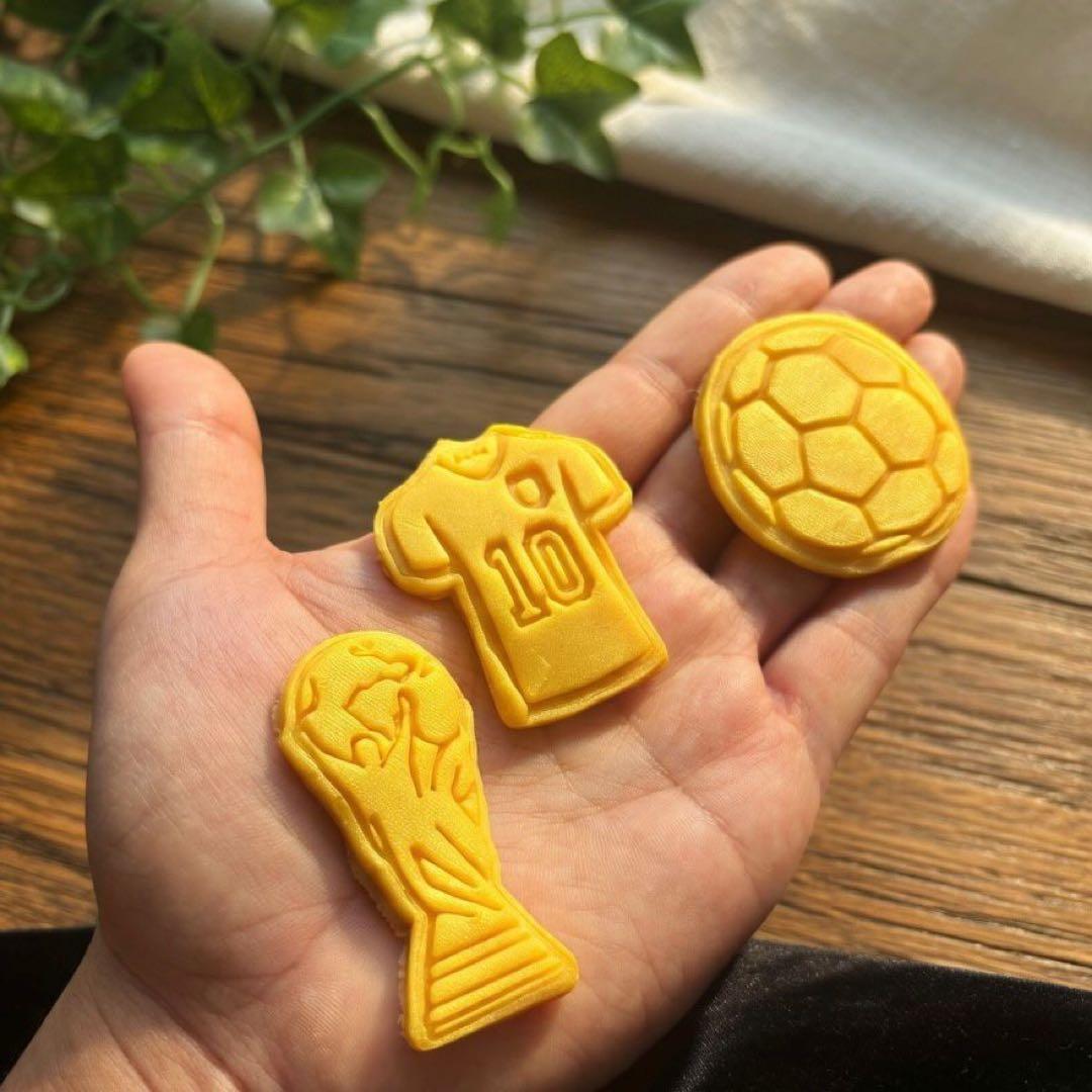 FIFAワールドカップ サッカー クッキー型 5個セット — image 3