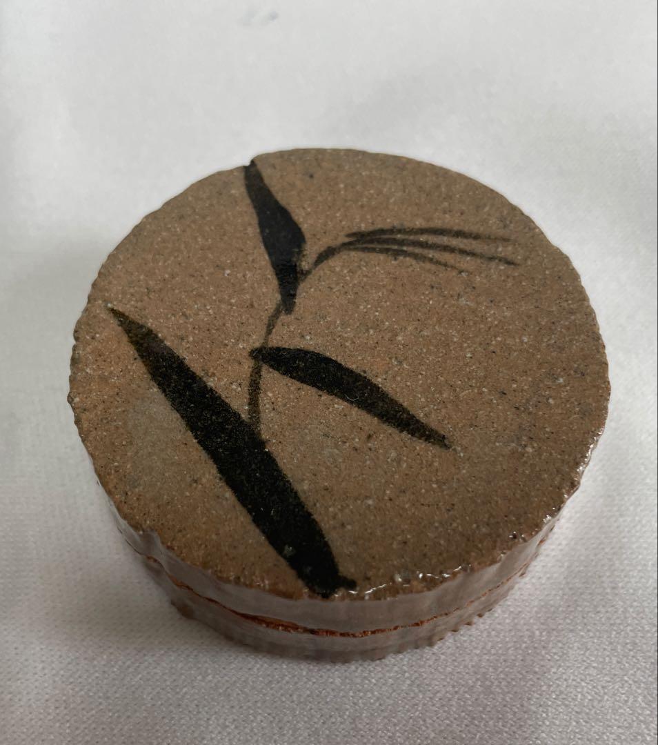 香合　唐津焼　箱あり — image 2