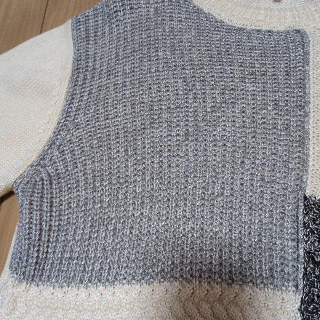 THE SHOP TK クルーネック ニット セーター Lサイズ — image 5