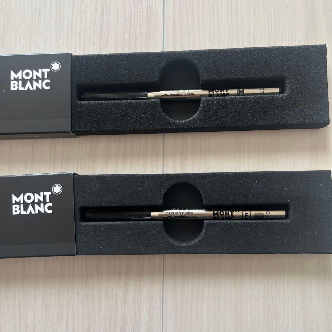 未使用　MONTBLANC ボールペン替え芯 M F 2本 — image 4