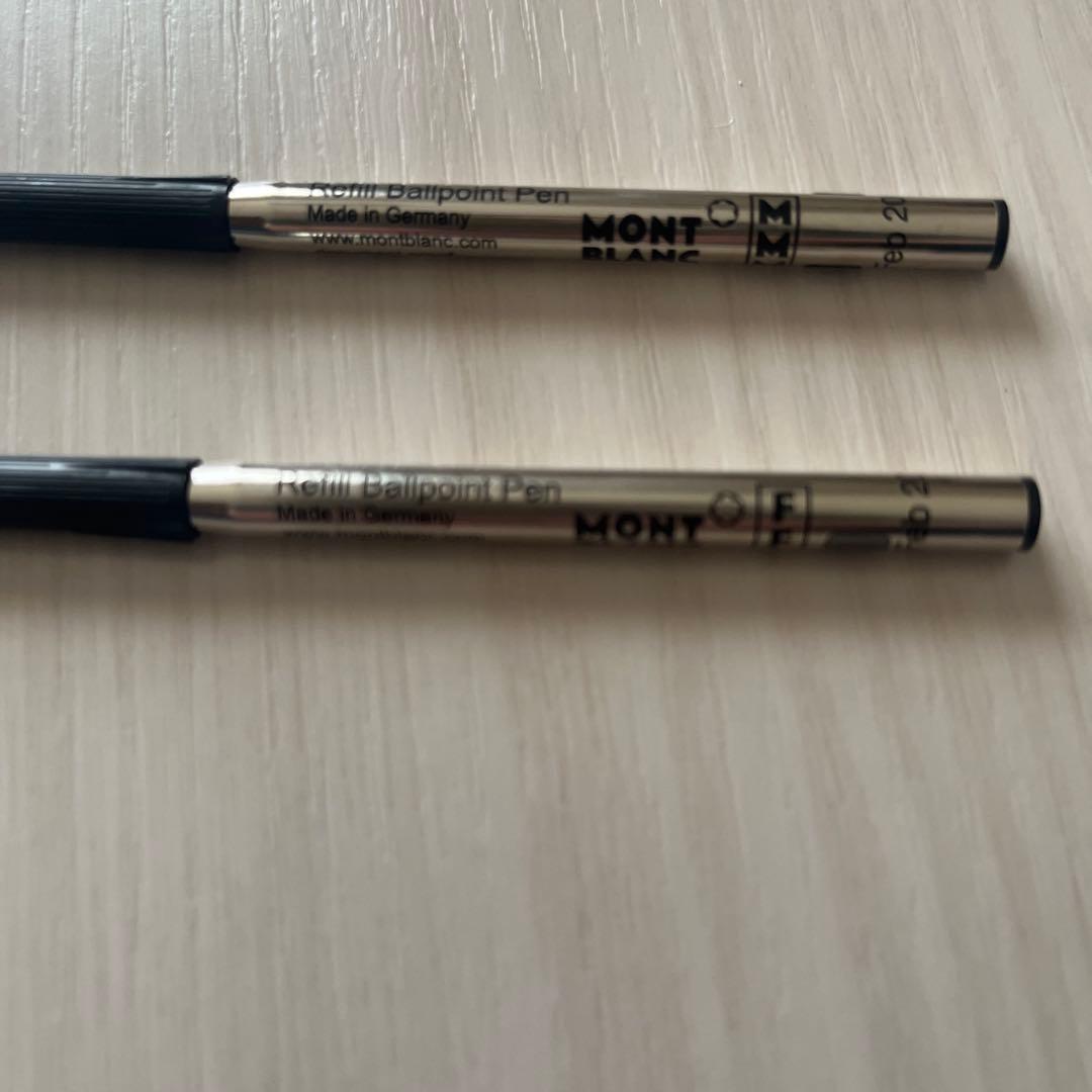未使用　MONTBLANC ボールペン替え芯 M F 2本 — image 5