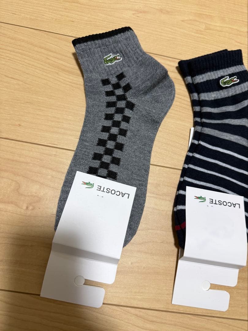LACOSTE ラコステ メンズソックス 4足セット 25~27cm — image 2