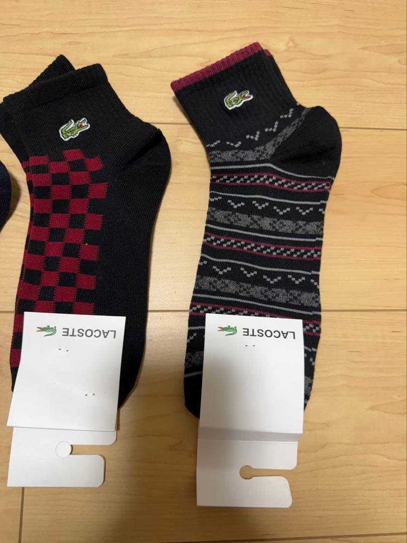 LACOSTE ラコステ メンズソックス 4足セット 25~27cm — image 5