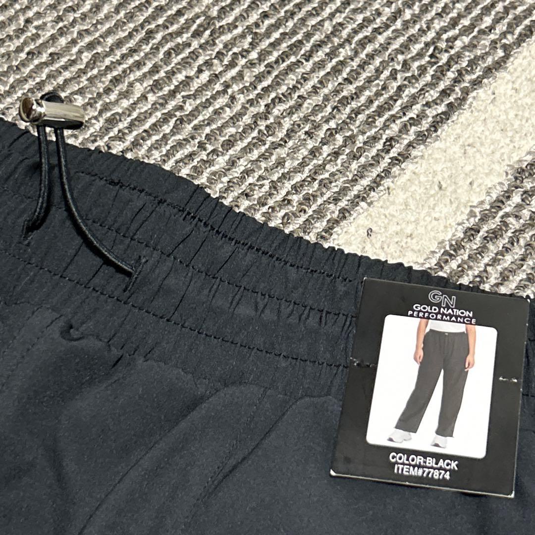 【新品タグ付】コストコ ハイライズストレートパンツ 黒 M — image 4
