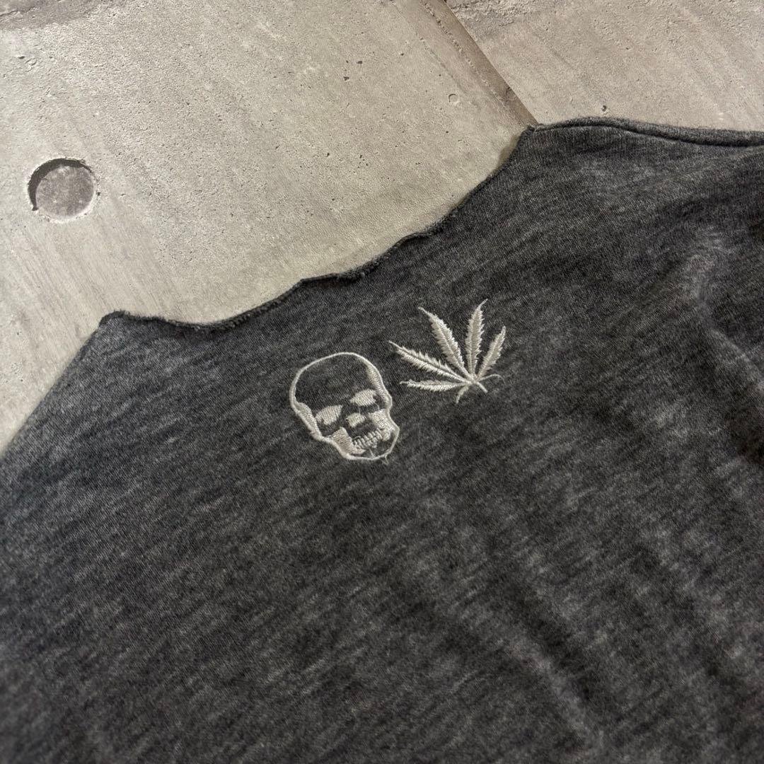 00s archives skull damage knit sweater — image 4
