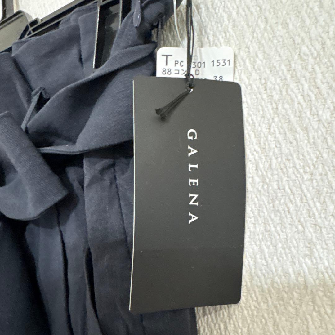 値下げ❤️新品タグ　スコットクラブ　購入　GALENA ネイビー　麻　パンツ — image 5