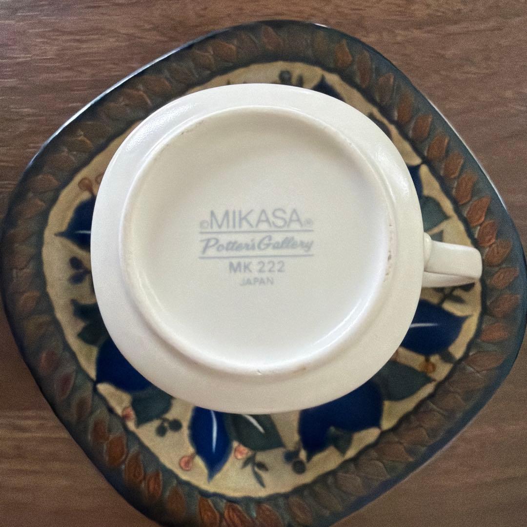 Mikasa Potter's MK 222 プレート 6枚とカップ2個のセット — image 3