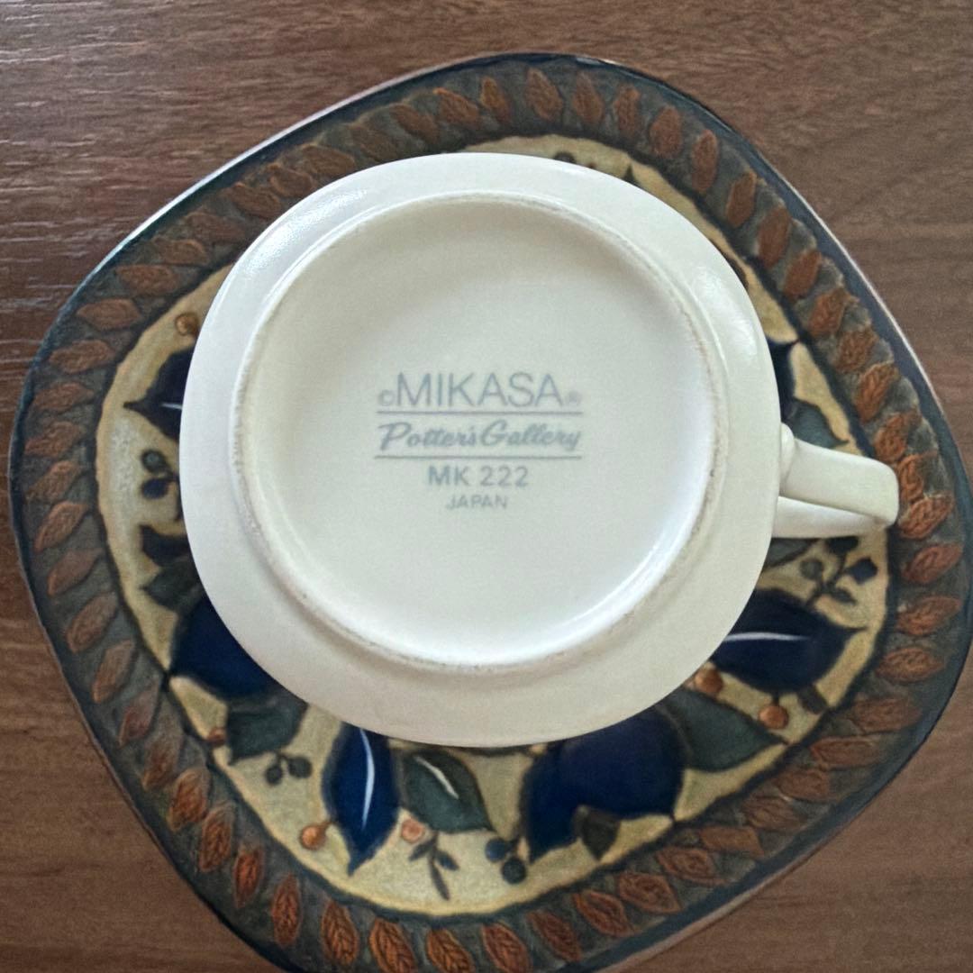 Mikasa Potter's MK 222 プレート 6枚とカップ2個のセット — image 5