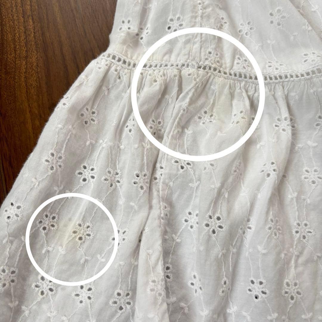 OLD NAVY 白レース キャミワンピース 100 オールドネイビー — image 5