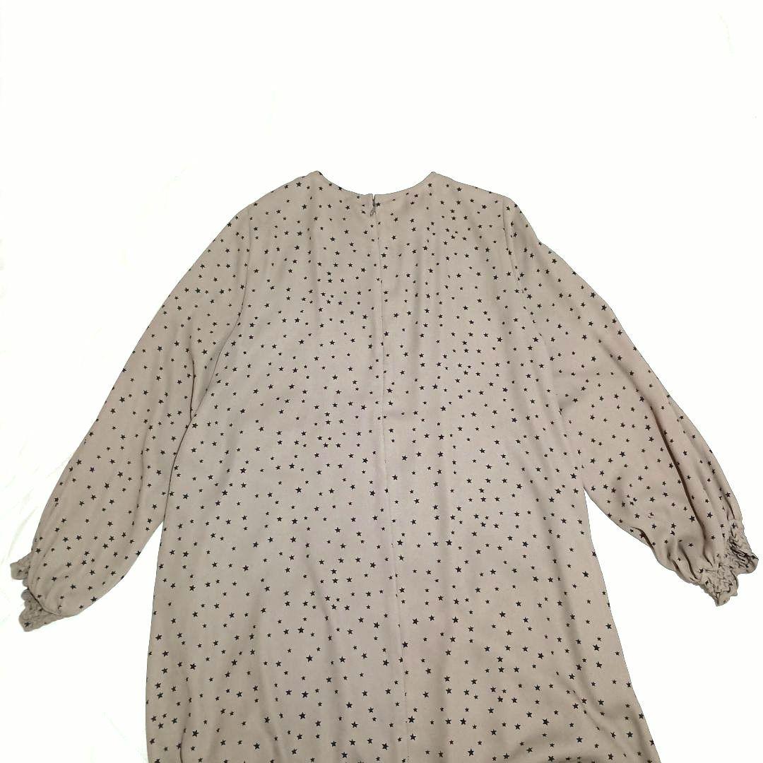 美品 ジャーナルスタンダード スタープリント マキシワンピース 定価20900円 — image 3